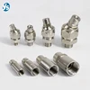 1/8" 1/4" 3/8" 1/2" 3/4" 1" BSPT 304 stainless steel wide angle water jet nozzle full cone spray nozzle 3