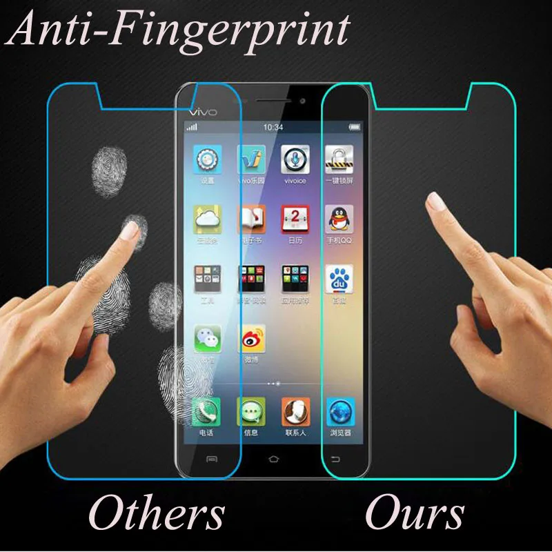 10pcs 9h 2.5d Ultra Thin 125x60.5mm Universal 4.5inch Phone Tempered