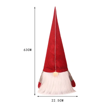 

2020 New Christmas Treetop Topper Doll Christmas Tree Decoration Hat Xmas Home Decor Ornament Supplies Accessories Christmas