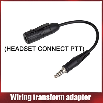 

Z-TACTransfer Element PTT Or Element Earphone Airsoft Militry Wiring transform Adapter Full Series Headset And PTT Accessories