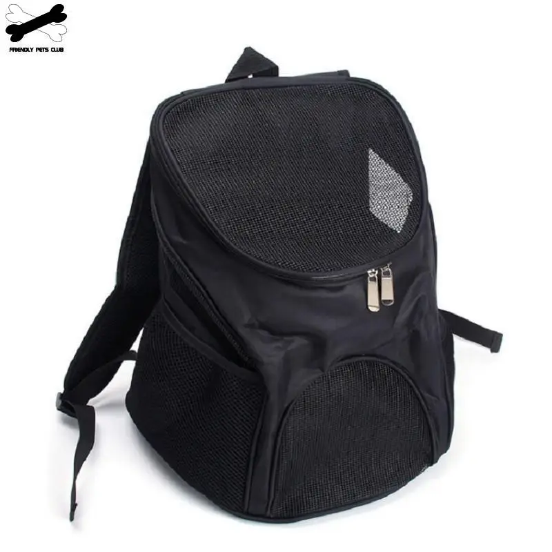 Pet Bag Outing Portable Cat Bag Mesh Dog Breathable Pet Backpack Double Shoulder Front Backpack Portable Travel