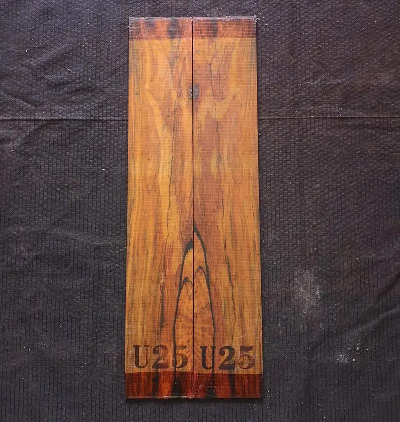 Южная Америка импортированная Гавайская гитара cocobolo гитара из твердой древесины задняя боковая панель шпон гитара материал для изготовления аксессуаров