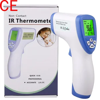 

New Non-Contact Infrared Human Body Thermometer Home Hand-Held Digital Thermometer Temperature Measurement Meter Hot Sales
