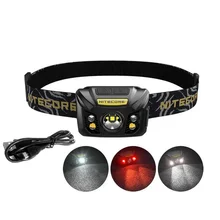 NU32 – lampe frontale à LED, XP G3 lumens, S3, Rechargeable par USB, éclairage d'extérieur, idéal pour le Camping, la chasse, la course à pied ou les sentiers