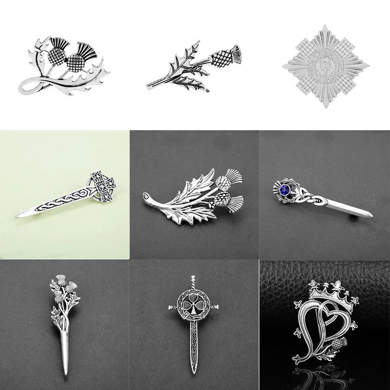 感謝の声続々 スコットランド国花 あざみ のシルバーブローチ ブローチ コサージュ Wiltzgroup Com