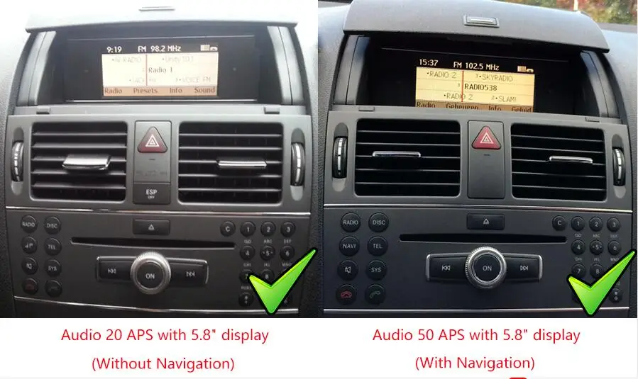 DSP Android 9,0 64 ГБ Автомобильный gps навигатор dvd-плеер для MERCEDES BENZ C Class C180/C200/C230 W204 автомобильное радио стерео головное устройство