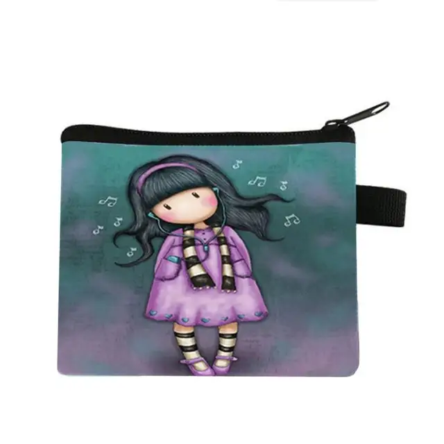 Game Wallet Student Boys And Girls Short Wallet Card Bag Pocket Change Purse Cute Coin Purse Clear Purse Small Pouch coin Bolsa 29