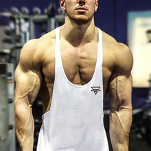 Брендовая мужская майка для тренажерного зала, Майки для бодибилдинга, майка для фитнеса, майка без рукавов для тренировок, Спортивная рубашка Стрингер