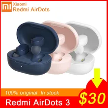 Xiaomi Redmi AirDots 3 True Wireless Bluetooth earphone aptX Adaptive Stereo Bass With Mic Handsfree TWS Earbuds