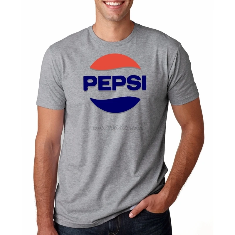 

Pepsi T-Shirt - Distressed Pepsi Cola Classic 70s Logo Shirt