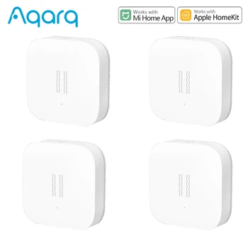 

Aqara Smart Vibration Sensor Zigbee Motion Shock Sensor Detection Alarm Monitor Built-in Gyro For Home Safety Mi home