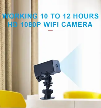 

Wireless Camera Home Security Device 1080P HD Video Record Infrared Night Vision Wide-angle Motion Detection 2800mAh Battery r30