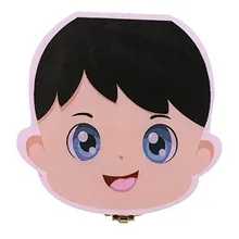 Деревянный Китайский перевод Дети Детские зубы шкатулка lanugo ящик для хранения лиственных коллекция дом