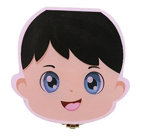 

Wooden Chinese Translation Children Baby Teeth Box Lanugo Storage Box Deciduous Collection House