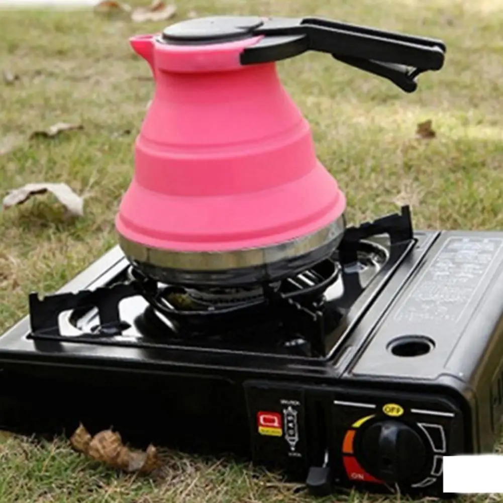 15LFoldingKettlePortableWaterBoilerCampingPicnicEquipmentfor