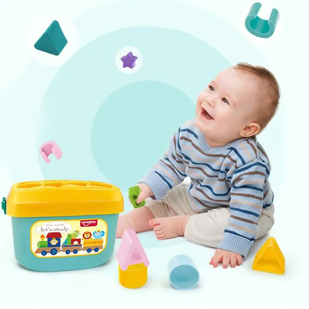 Yiwa Baby's First Blocks Box От 1 до 3 лет многофункциональная детская игрушка для развития ума, высокое качество, мини-игрушки, маленькая модель
