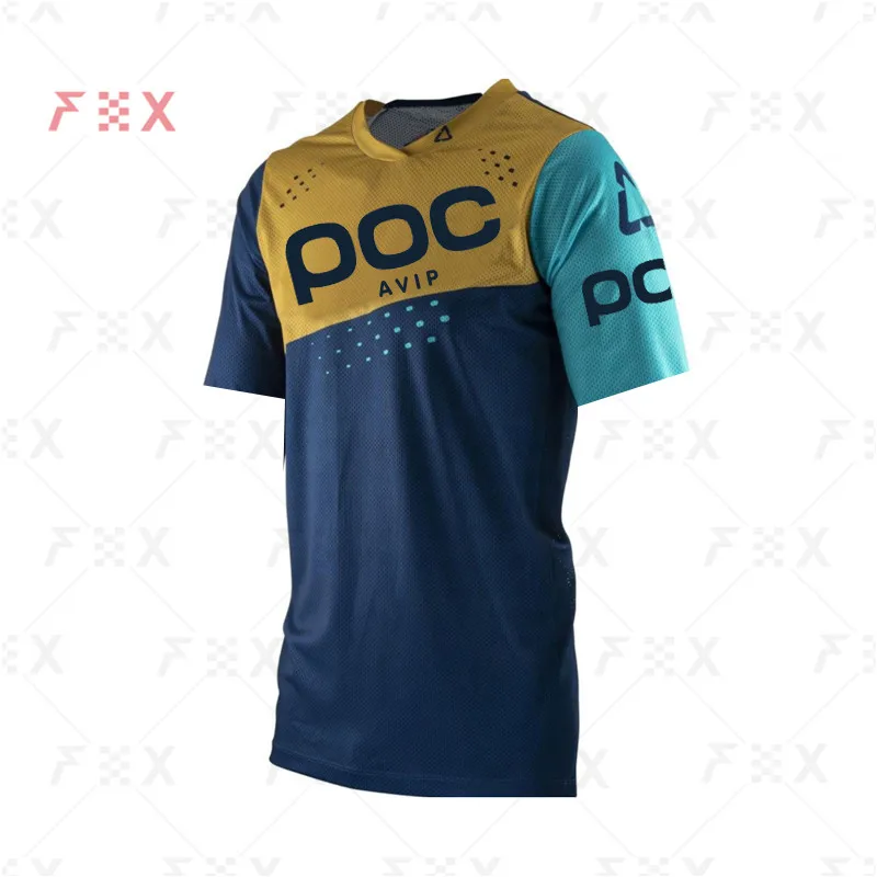 thumbnail image 1 of Camiseta de carreras todoterreno ATV 2021 Camiseta de ciclismo de descenso AM RF 2022 Camiseta de motociclismo Camiseta de motocross MTB AVIP POC JERSEY, 1 of 5
