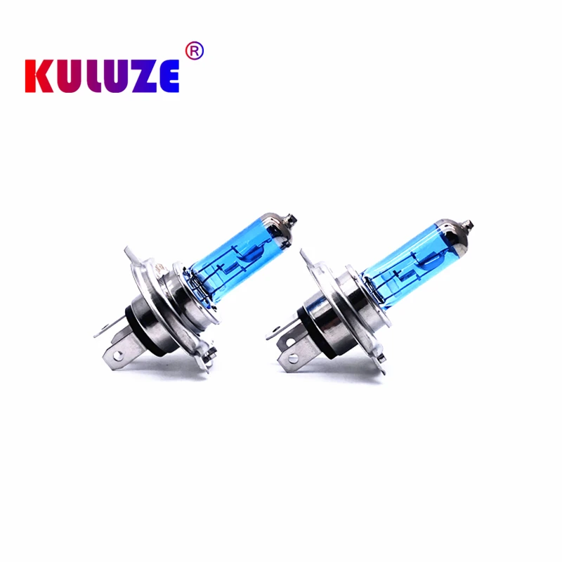 Super White Platinum Halogen Bulb 2PCS H1 H3 H4 H7 H8 H9 H11 9005 HB3 9006 HB4 12V 100W Quartz Glass Car Headlight Lamp 3