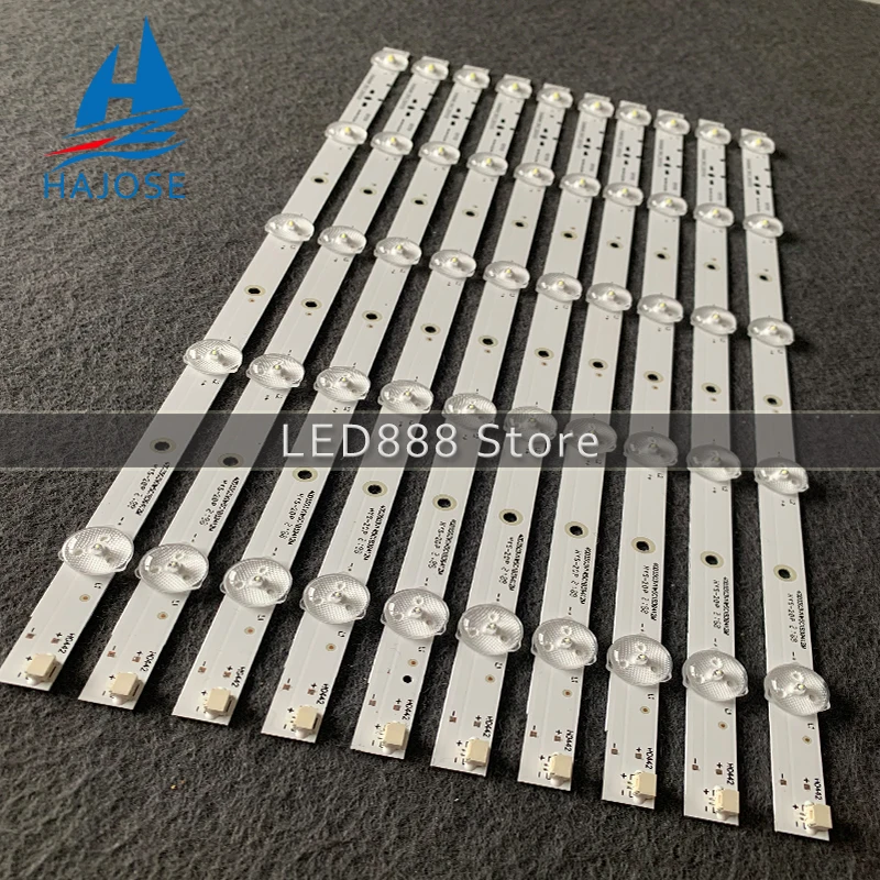 Новый набор 10 шт 5 светодиодный 395 мм подсветка полосы для KDL40R450A KDL-40R473A SVG400A81_REV3_121114