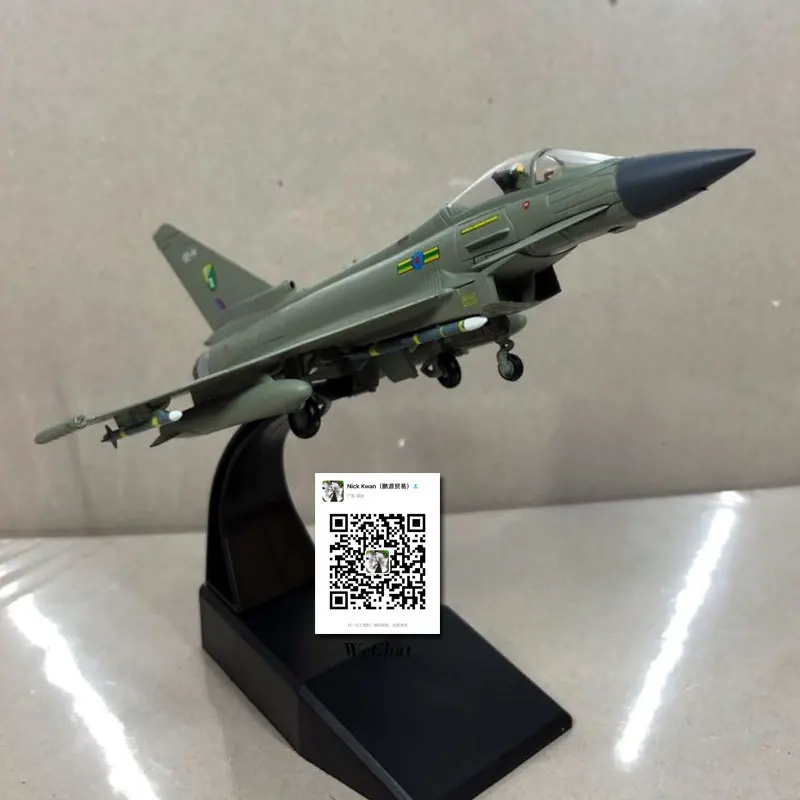 Америка 1: 100 Европейский истребитель Тайфун EF-2000 сплав модель военная модель самолет коллекция подарок