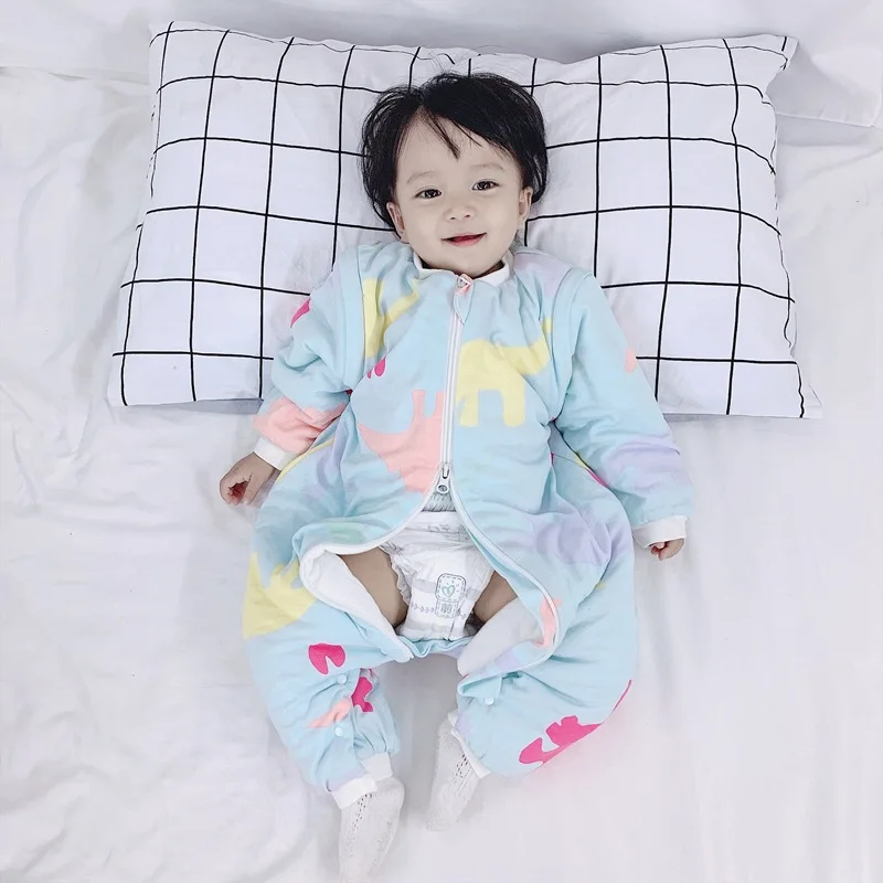 Baby Sleeping Bag Infant Baby Wrap Swaddling Jumpsuits Winter Autumn Children Sleepsack