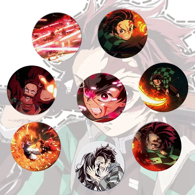 Аниме Demon Slayer: Kimetsu no Yaiba значок для костюма Kamado Tanjirou Косплей постельное белье