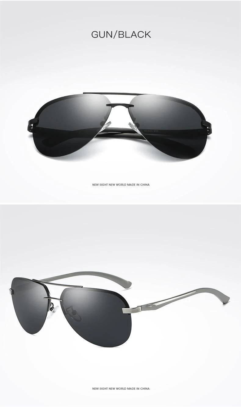 Aluminium UV400 Polarized Sunglasses Women Men luxury Brand driving mens sun galsses driving vintage oculos de sol goggles
