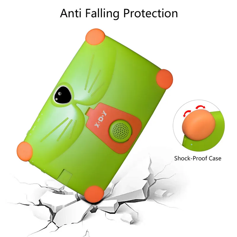 Billig XGODY T703 Kinder Tablet PC Android 8,1 Weihnachten Geschenk 7 Inch Kinder Tablet 1GB + 16GB Quad Core 1024*600 HD Touchscreen Tabletten