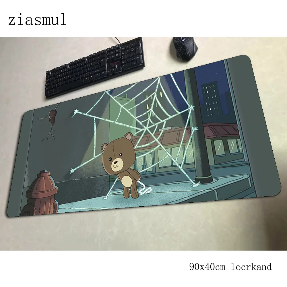 

rick and morty pad mouse pc computer gamer mouse pad 900x400x3mm padmouse big cute mousepad ergonomic gadget office desk mats