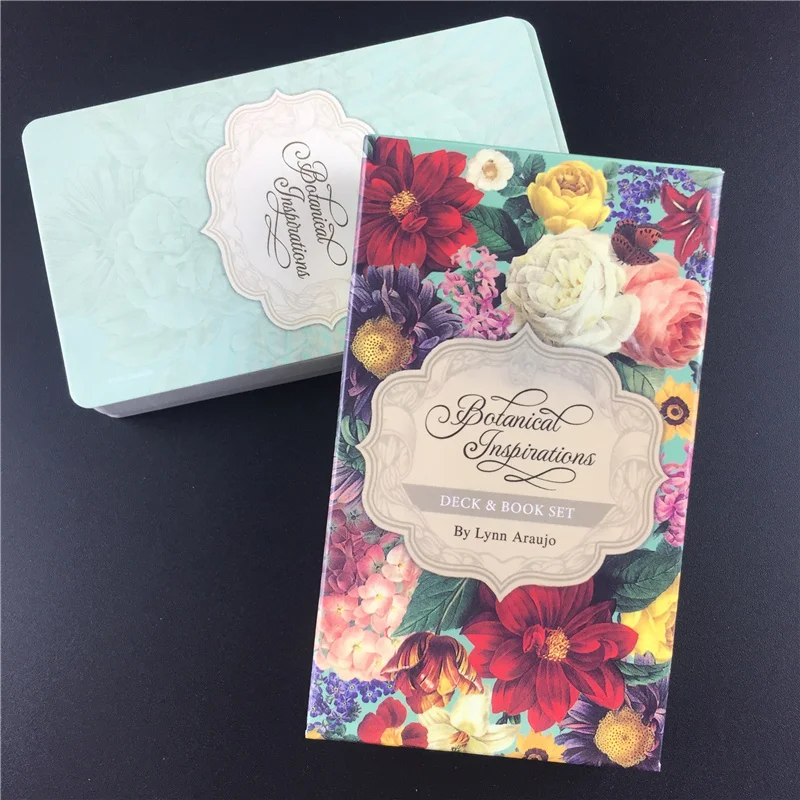 Ботаническое вдохновение карты оракула таро настольная игра изысканный