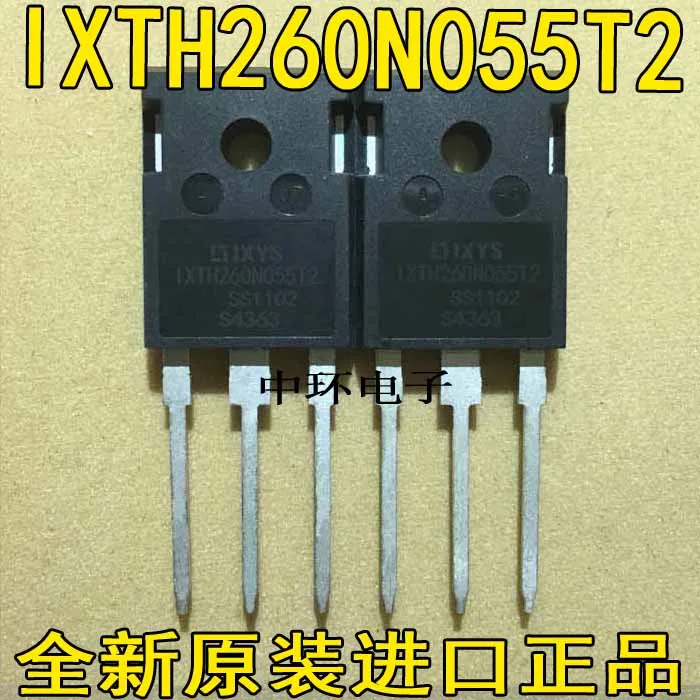 

10pcs/lot IXTH260N055T2 260A/55V TO-247