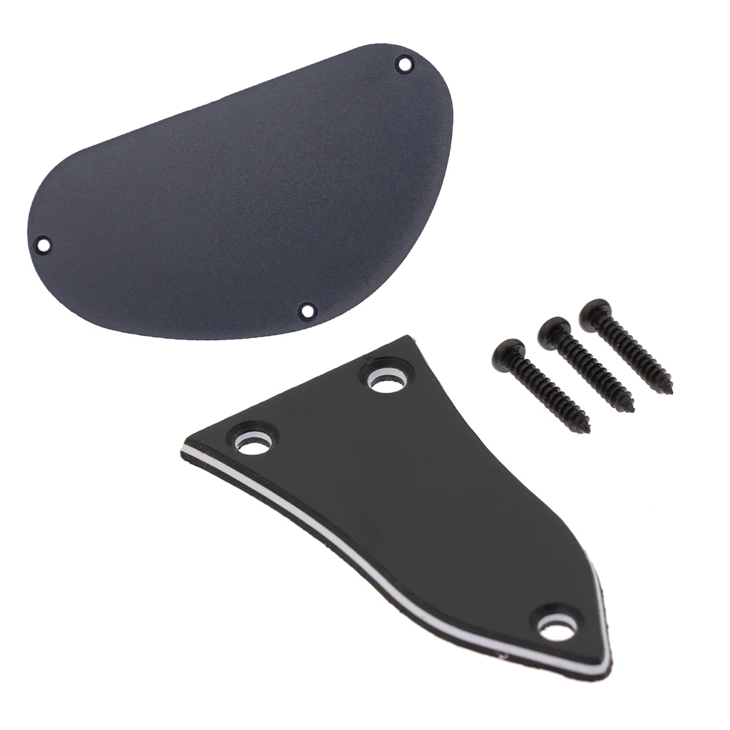 3-ply Truss Rod Cover Screws Set with Guitar Cavity Cover Guitar Parts