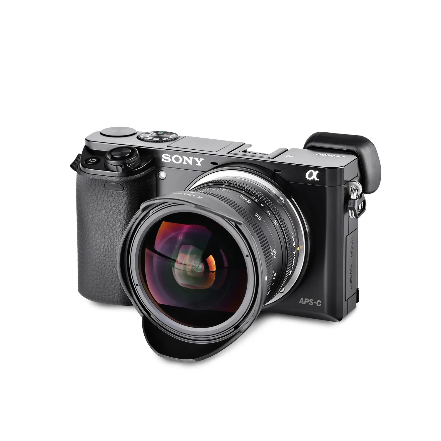 KamLan 8 мм F3.0 APS-C ручной широкоугольный объектив рыбий глаз для DSLR камеры DSLR Объектив рыбий глаз широкоугольный объектив рыбий глаз