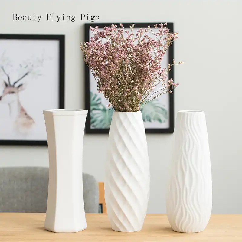 2pcs Direct Sales New Products Floor Ceramic Large Vase Small