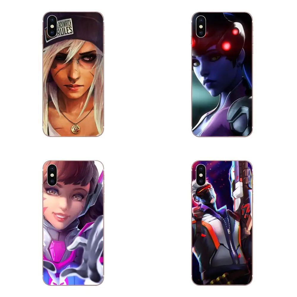 

Popular Case For Xiaomi Redmi Mi 4 7A 9T K20 CC9 CC9e Note 7 9 Y3 SE Pro Prime Go Play Overwatchs Tracer 76 Pharah OW