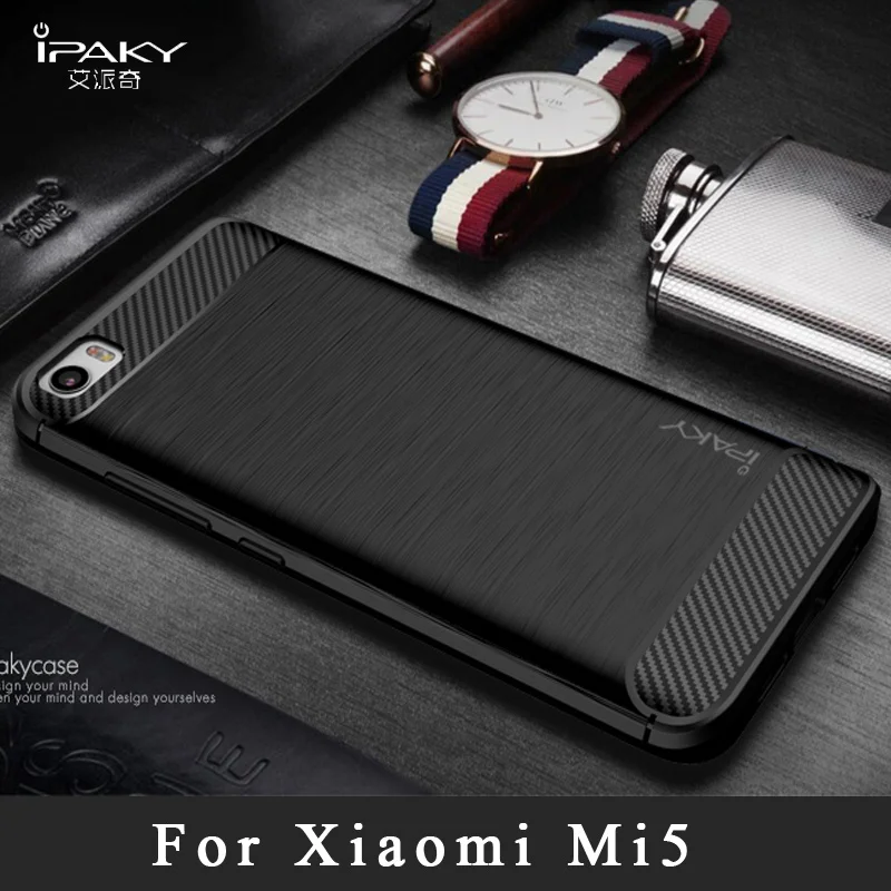 Чехол Mi 5 iPaky для Xiaomi mi5 силиконовая задняя крышка xiaomi mi pro тонкий матовый ТПУ чехол