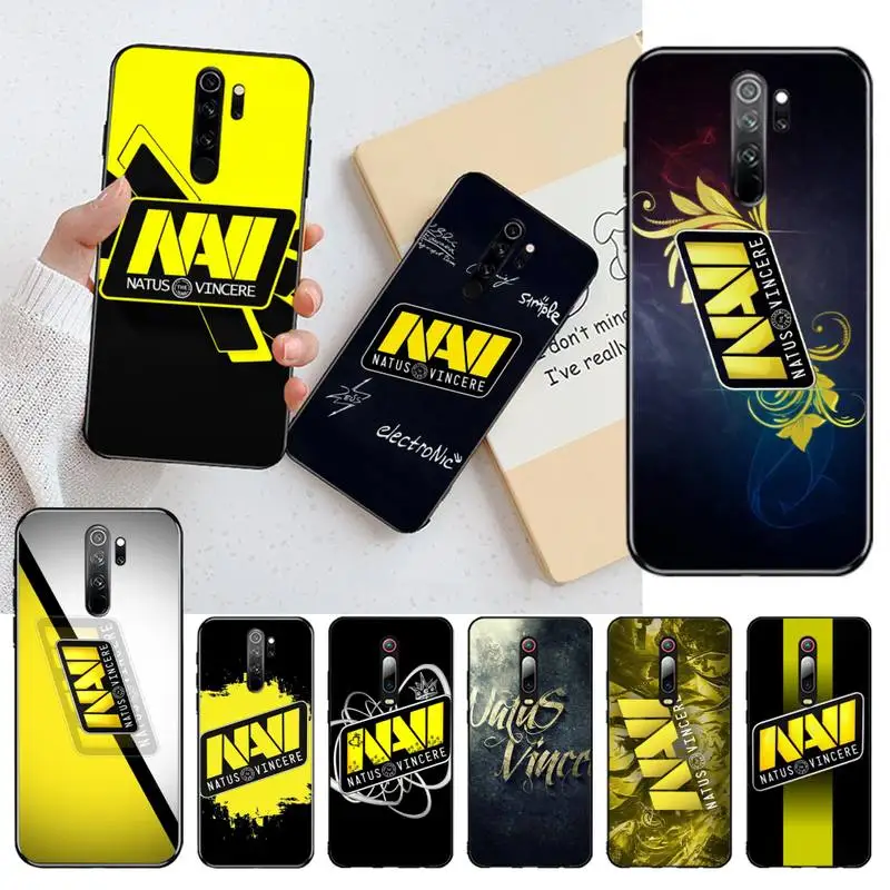 Чехол HPCHCJHM Natus Vincere navi черный мягкий чехол для телефона Redmi Note 8 8A 8T 7 6 6A 5 5A 4 4X 4A Go Pro |