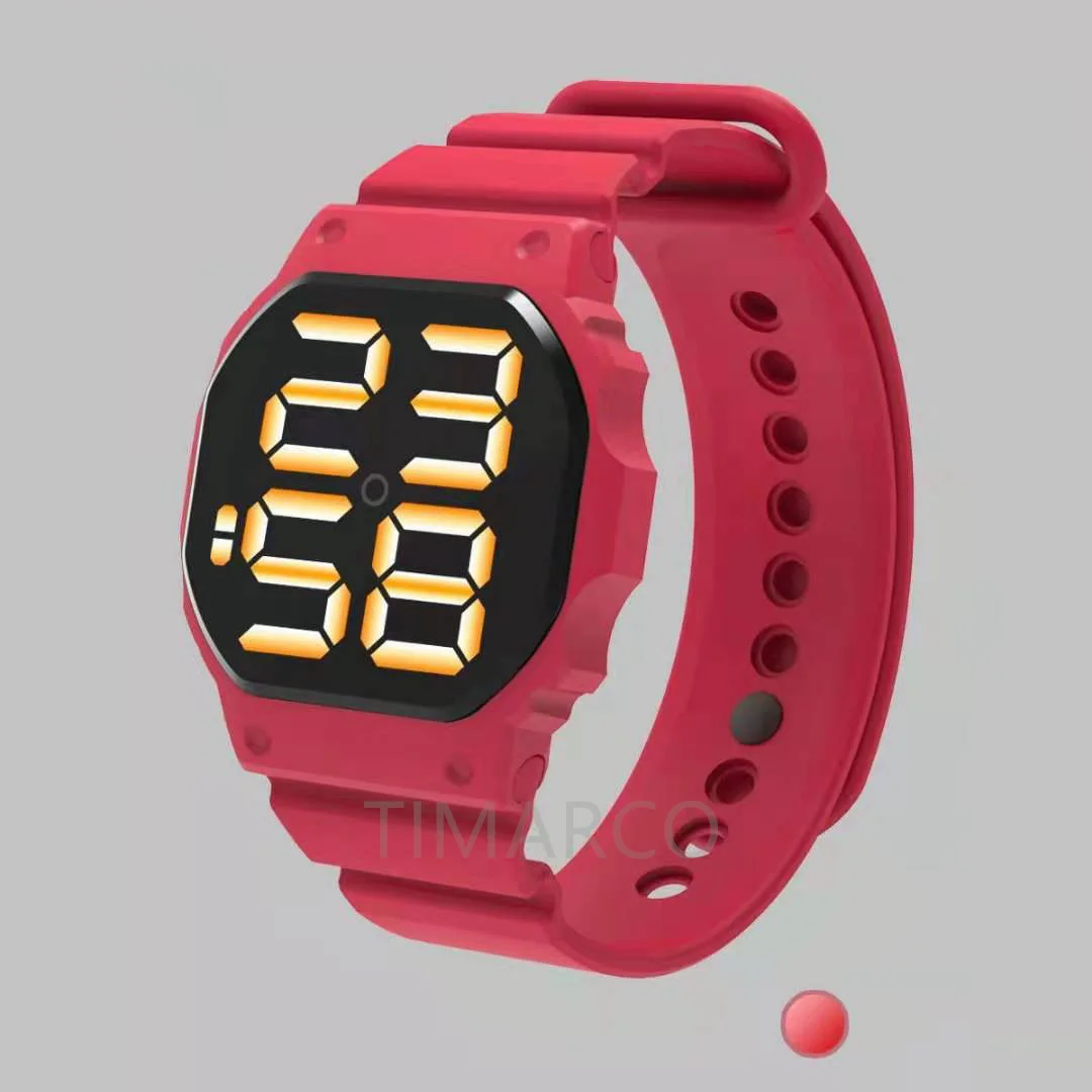 2021 Men's Watch LED Digital Watch for Men Women Sports Army Military Wristwatches Simple Silicone Electronic Cock Reloj Hombre 