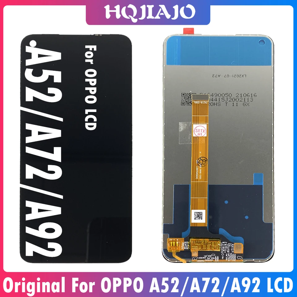 Oppo A52 Scherm Vervanging LCD-scherm Vervanging Voor Oppo A52/A92 – Touchscreen Display Met Gereedschap, Compatibel Met CPH2061/CPH2069/CPH2059 Touchscreen Vervanging A92