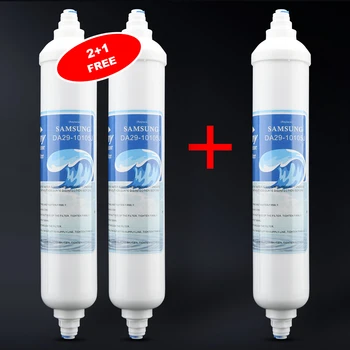 

Replaceable external refrigerator water filter compatible with GE GXRTDR, Samsung DA29-10105J, LG 5231JA2010B / C (2+1Free)