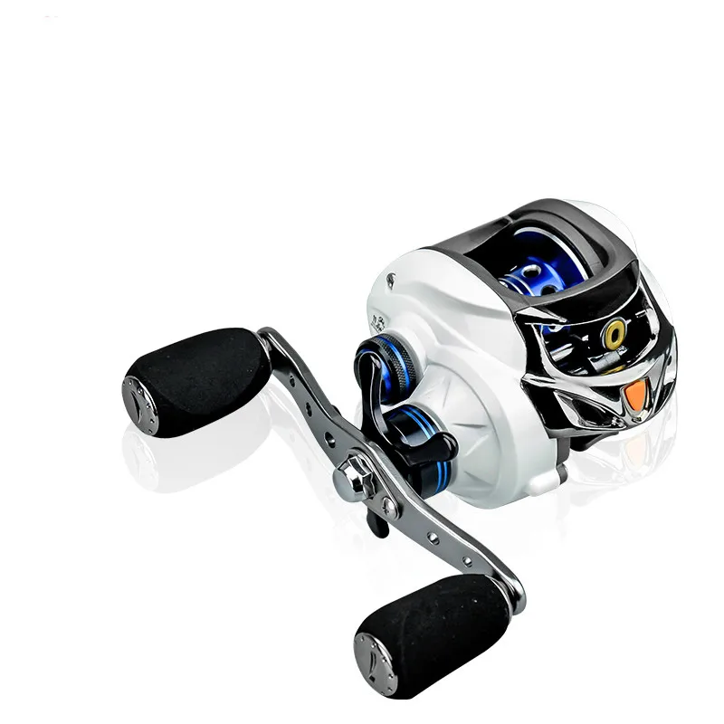  Baitcast Fishing Reel Distance Throwing Reel Black Fish Carretilha Telescopic Pesca 11+1 Ball Beari