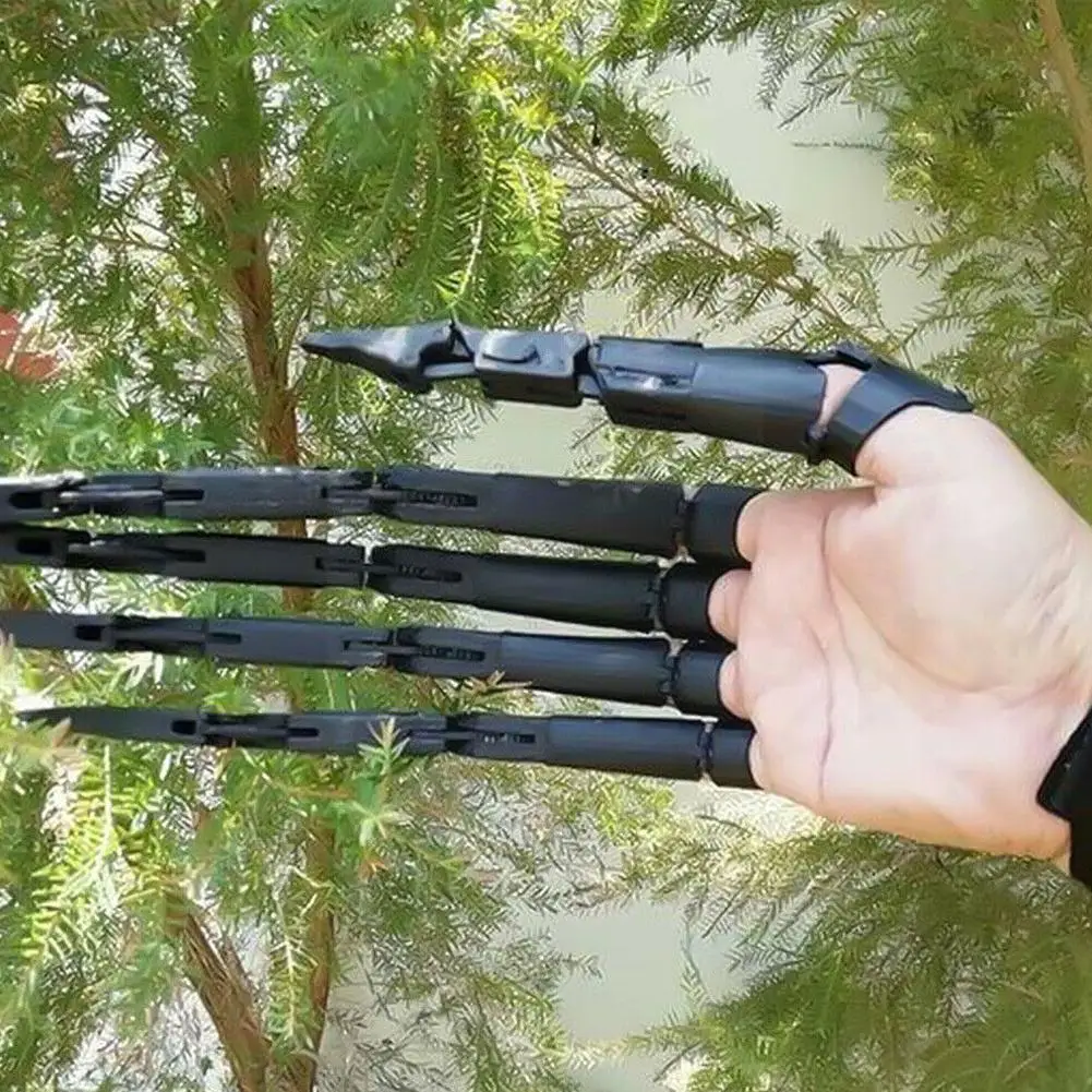3d Хэллоуин сочлененные пальцы удлинение подвижные костяшки Коготь костюм коготь
