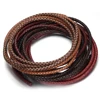 6mm Round Genuine Braided Leather Rope String Uninterrupted Cord Men Bracelet Jewelry Craft Making DIY Findings Accessories ► Photo 2/6