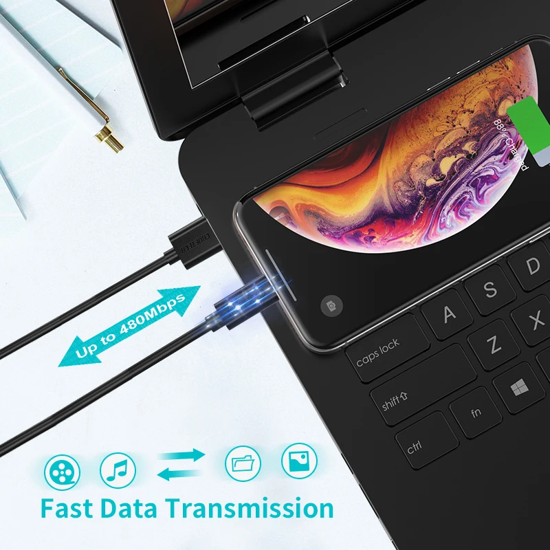 CHOETECH Micro USB Cord Fast Charging Cord For Xiaomi Redmi Note 5 Redmi 7 Samsung S7 S6 J7 A5 A7 huawei P9 P10 Mate 10 Lite CHOETECH Micro USB Cord Fast Charging Cord For Xiaomi Redmi Note 5 Redmi 7 Samsung S7 S6 J7 A5 A7 huawei P9 P10 Mate 10 Lite