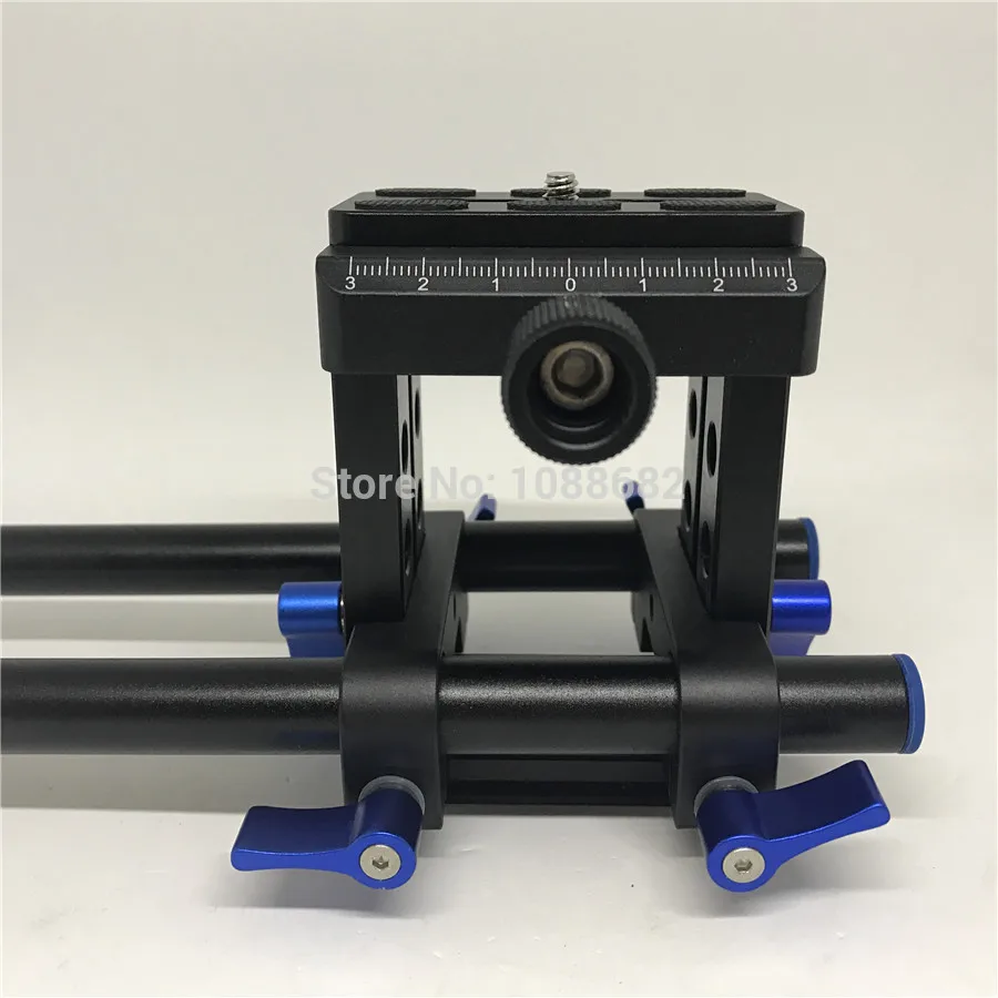 Camera Quick Release Plate 15mm Rods Rig Clamp (6)