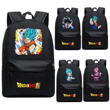 

Anime Children Backpack Dragon Ball Z Son Goku Vegeta Printing School Bags for Boys Cartoon Bookbag Rucksack Travel Pack Mochila