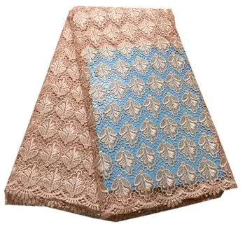 

french lace fabric with stones guipure lace fabric 2020 bridal wedding nigerian lace fabric high quality lace 5yards Ki022