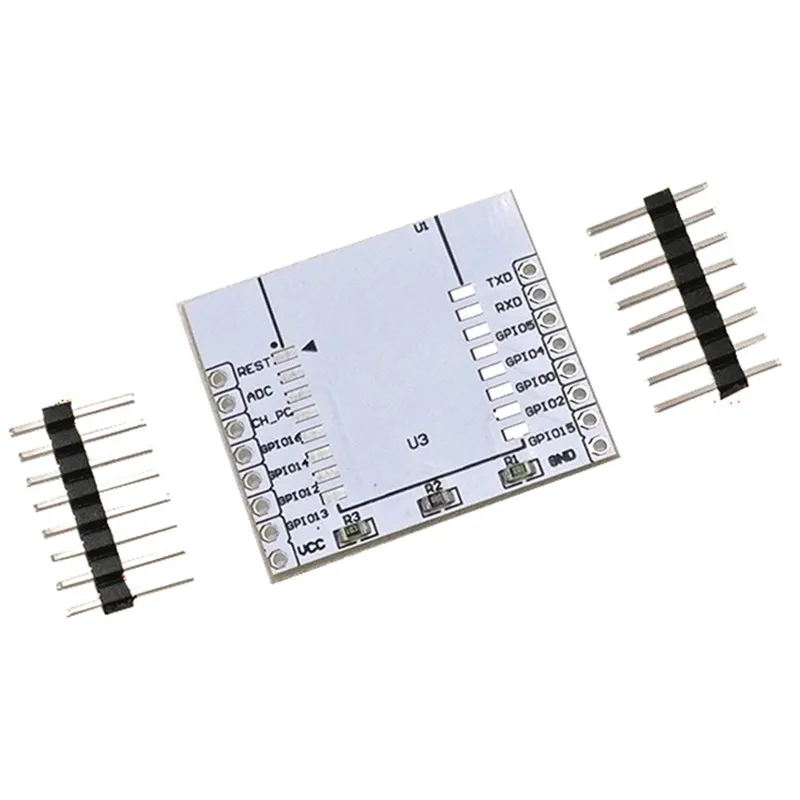 

Плата адаптера модуля с последовательным портом WIFI ESP8266 Φ (модуль в комплект не входит)