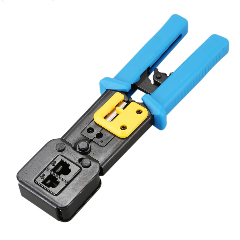 Набор обжимных инструментов для RJ45/RJ11/RJ12/CAT5/CAT6/Cat5E, Профессиональные Сетевые щипцы провода разъем резак для зачистки, компьютер Mainten