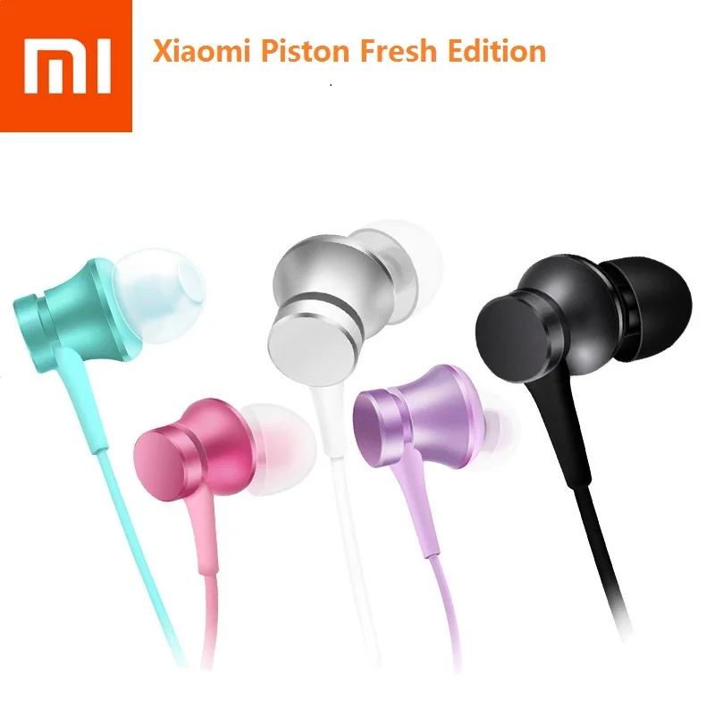 Оригинальные наушники вкладыши xiaomi PISTON 3 Sports Fresh Version для Redmi 5 5A plus 4 4A 4X note4 note4X note 3X3